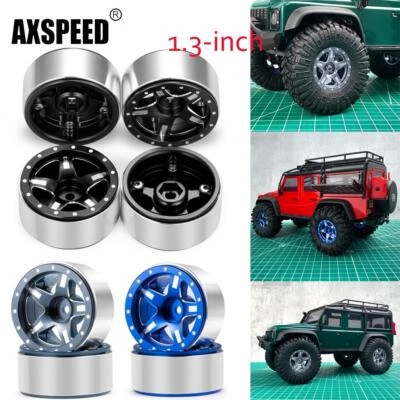 AXSPEED 1.3" Beadlock Felgen Für 1/18 1/24 Redcat Ascent TRX4M SCX24 AX24 RC Car - Bild 1 von 4