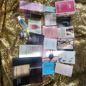 Lot of 20 Product Samples Makeup Skin Care Cosmetic Perfume and Hair Care