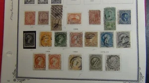 Stampsweis Canadá CLÁSICOS en sellos vintage Scott Intl est 257 - Imagen 1 de 23