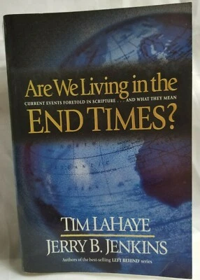 Are We Living In The End Times Tim LaHaye Jerry Jenkins Softback Christian Book - Image 1 of 4