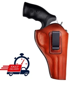 Leather IWB Holster Fits Colt Python, King Cobra .357 Magnum - Revolver Holster - Picture 1 of 11