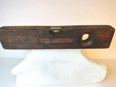 De colección Stanley Rule & Level Co. Madera 12 pulgadas nivel #104 totalmente funcional Foto 1 de 4