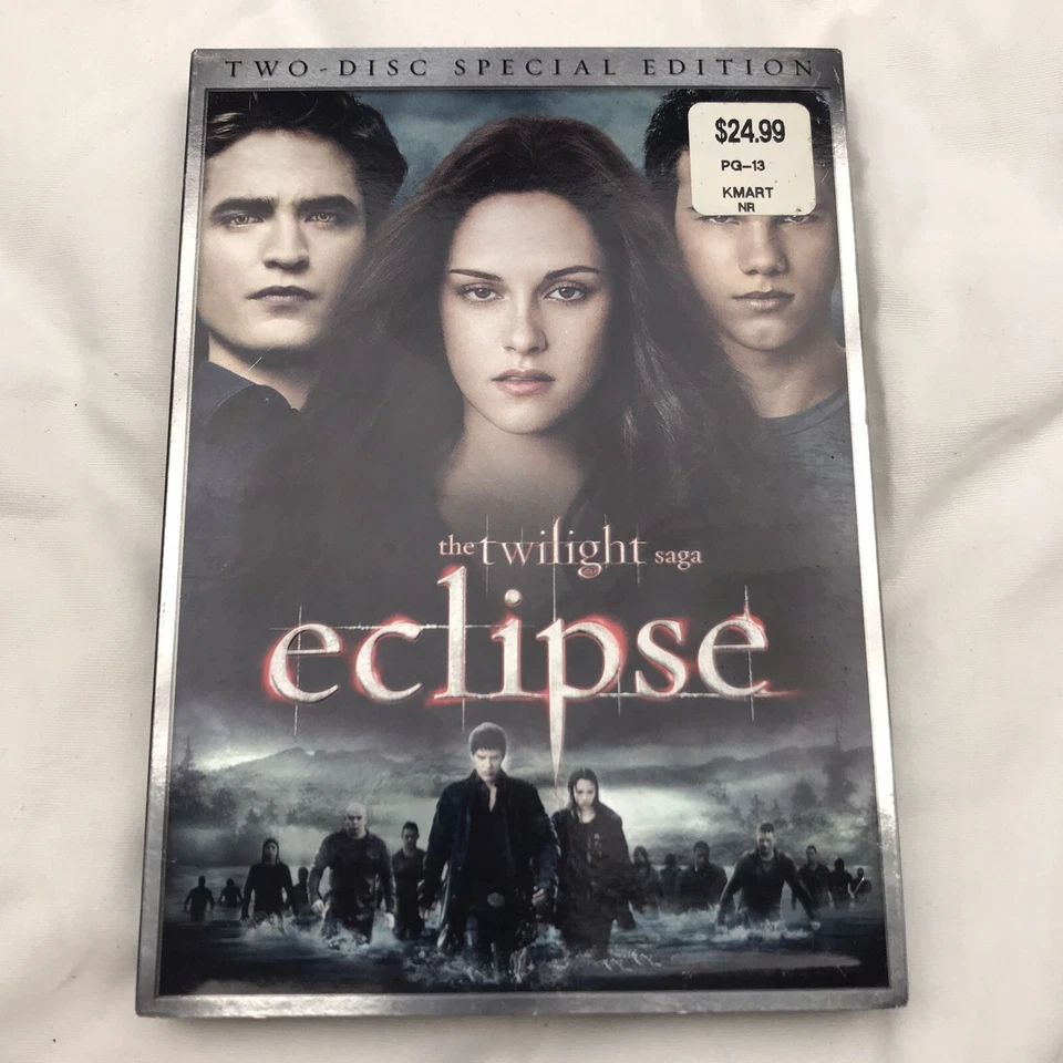Summit Entertainment DVD Twilight Eclipse 2 Disc Special Bonus Fantasy Romance Foto 1 de 4