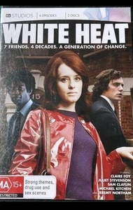 White Heat Mini Series DVD Reg 4, ITV, New Sealed, FREE TRACKED AUST POSTAGE - Foto 1 di 2
