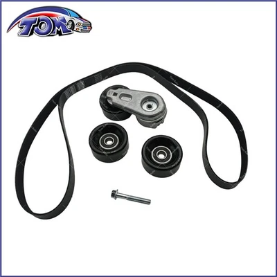 Serpentine Belt Kit New for 2008-2010 F250 Truck F350 F450 F550 Ford - Image 1 of 4