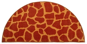 Giraffe On Stilts Area Rug, Animal Print Area Rug, Indoor Rug, Half Round Rug... - Picture 1 of 8