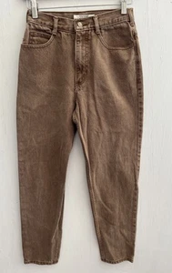 GUESS by Georges Marciano Vintage Brown Jeans Girls USA Size 14 - Picture 1 of 6