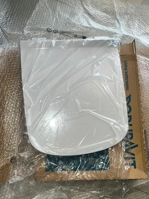 Sedile WC Duravit DuraStyle con cerniere SoftClose in acciaio inox, 0063790000 - Immagine 1 di 4