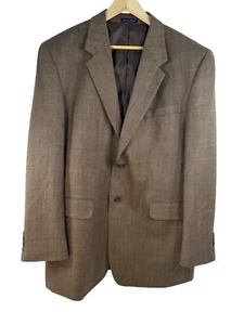 Alan Flusser Jacket Mens 46R Cashmere Lambswool Sport Coat Blazer Suit Preppy - Picture 1 of 16