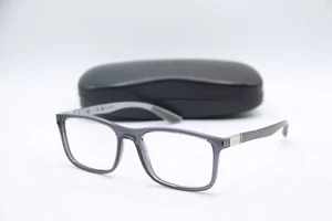 NEW RAY-BAN RB 8908 8061 GREY CARBON FIBER AUTHENTIC FRAMES EYEGLASSES 55-18 - Picture 1 of 5