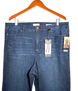Sofia Vergara Jeans Melisa High Rise Flare Jeans Bootcut Size 18 NWT Dark Wash - Picture 1 of 10