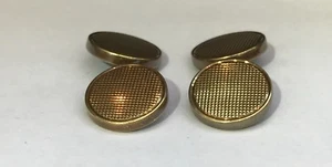 Gemelos vintage de oro amarillo de 18 quilates - Imagen 1 de 4