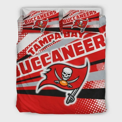 Tampa Bay Buccaneers Bedding set 3PCS Duvet Cover Pillowcase Quilt Cover US Size Cover