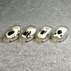 Takara Minicar ChoroQ Luigi Colani Bianco Set di 4 1986 Vintage da Collezione - Foto 1 di 8