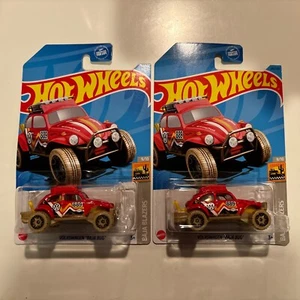 Hot Wheels Treasure Hunt Volkswagen “Baja Bug” (lot of 2) - Picture 1 of 3