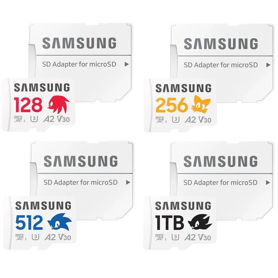 Samsung Pro Plus 128GB 256GB 512GB SDXC Micro SD Card 180MB/s W/ SD Adapter - Image 1 of 4
