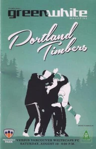 Programa de fútbol/fútbol Portland Timbers ""Verde y blanco"" de la MLS volumen 8, número 7 - Imagen 1 de 5