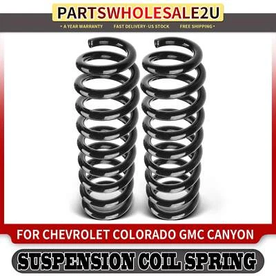 2x Muelles helicoidales delanteros para Chevrolet Colorado GMC Canyon 2015 2016-2021 L4 2,5 L Foto 1 de 4