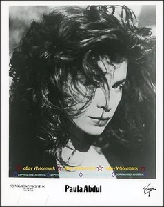 Paula Abdul - 1980s Virgin Records 8x10 Publicity Photo! - Picture 1 of 1