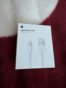 Apple USB Lightning Cable Cord / AUTHENTIC / NOT FAKE / NEW U.S. Seller