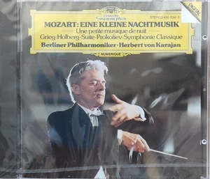 HERBERT VON KARAJAN MOZART GRIEG PROKOFIEV SEALED CD DG BERLINER PHILHARMONIKER - Picture 1 of 3