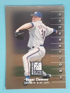 1998 Donruss Elite Roger Clemens Toronto Blue Jays #131 ⚾ - Picture 1 of 2