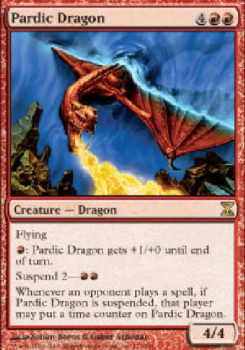 PARDIC DRAGON X4 4 4X Time Spiral MTG Magic the Gathering Cards DJMagic - Image 1 of 1