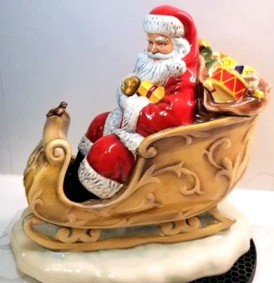 Trineo de Santa Royal Doulton HN 5689 2014 Navidad FOY en caja con certificado Foto 1 de 4