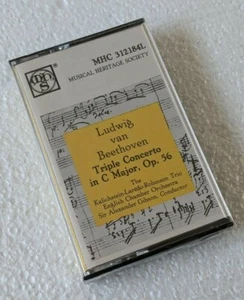 Ludwig Van Beethoven Triple Concerto In C OP. 56 Cassette NEW SEALED MHC 312184L - Picture 1 of 3