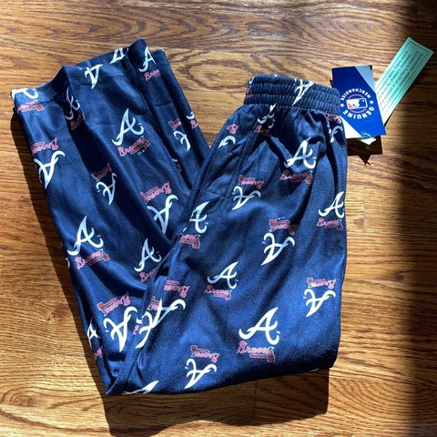 MLB Atlanta Braves Kid’s Lounge Pants Small (8) Cover