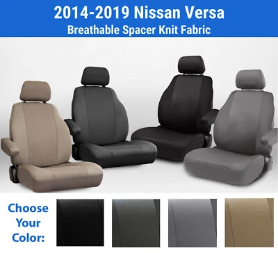 Fundas de asiento de malla fresca para Nissan Versa 2014-2019 Foto 1 de 4