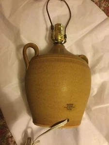 EXCELLENT CONDITION Patton Stoneware Pottery Table Lamp - 8.5”T x 8”W - Picture 1 of 4