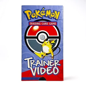 Pokemon Trading Card Game Trainer Video VHS 2000  Nintendo TESTED AND WORKS - Picture 1 of 3