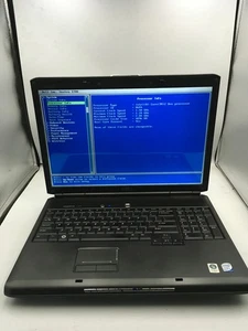 DELL VOSTRO 1700 - BOOTS TO BIOS - INTEL CORE 2 DUO - 2GB RAM - 17" - READ - BB - Picture 1 of 8