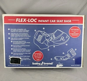 Baby Trend EZ Flex-Loc Infant Car Seat Base Black Model CB63100 - Picture 1 of 8