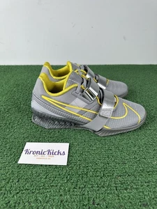 Talla 8 - Nike Romaleos 4 Gris Lobo Levantamiento de Pesas Metálico Plateado CD3463 002 - Imagen 1 de 8