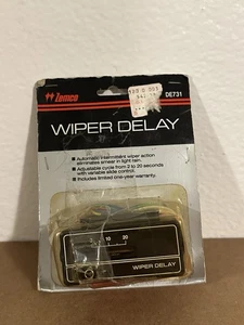 Limpiaparabrisas Zemco DE731 década de 1970 retardo acción intermitente automática, nuevo en caja - Imagen 1 de 5