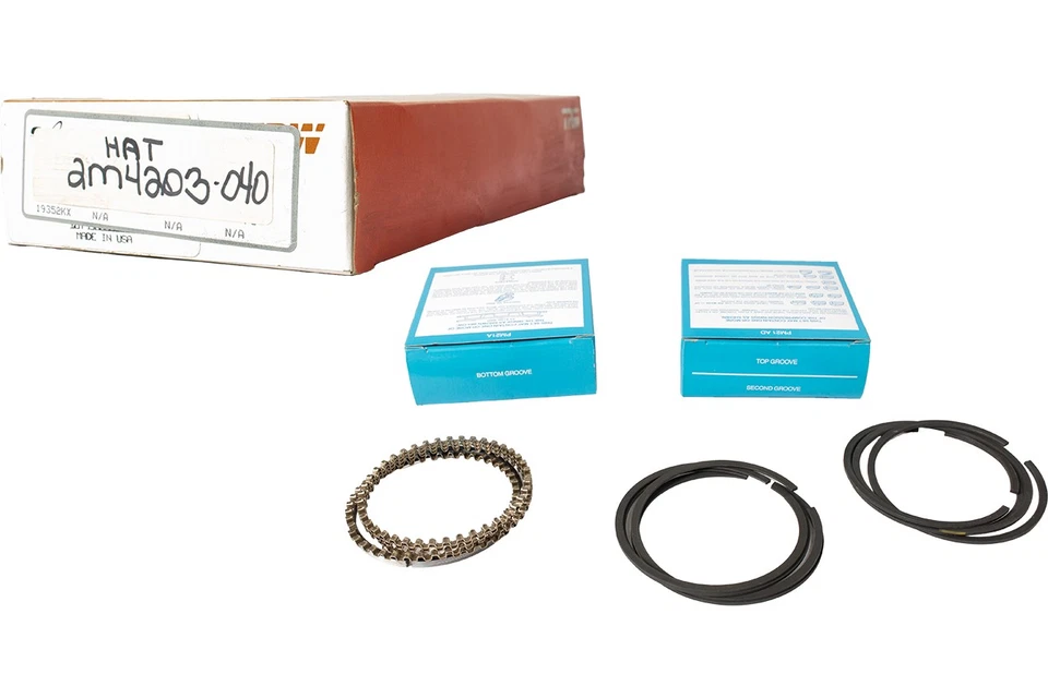 Anillos de pistón TRW para Ford Mustang 1975-86 modelo Mercury Capri 1979-91 2M4203040 Foto 1 de 4