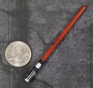 Star Wars Black Series Compatible 6” Scale Red Lightsaber Fodder Prop Part - Picture 1 of 2