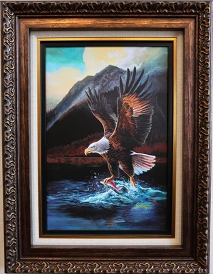 Michael Godard - El Águila - Giclee en color. Firmado a mano por Michael Foto 1 de 3