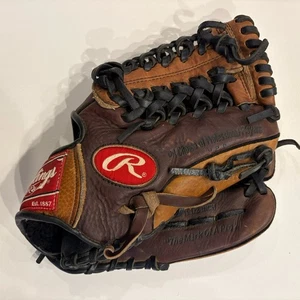 Guante de béisbol Rawlings de cuero RB45 Bull Mitt talla 11 1/2" lanzamiento a la derecha - Imagen 1 de 10