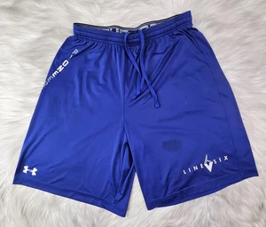 Under Armour Shorts Herren (L) blau lose Heat Gear Pioneers Line6 - Bild 1 von 11