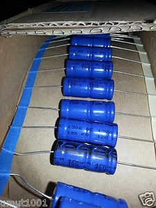 10pcs NEW VISHAY BC 120 AXIAL 470uF 40V 125C HI END H.T MIL GRADE Axial Caps ! - Imagen 1 de 2