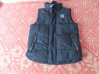 G-Star Raw Denim Puffer Vest Jacket Mens Size-Small - Image 1 of 4