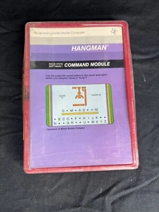 New Nos TI99-4a Home Computer Hangman Command Module Rare PHM 3037 - Picture 1 of 1