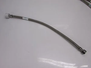Messing Handwerk 20" geflochtene Edelstahl Toilette Zuleitung, 1/2" x 7/8" - Bild 1 von 4