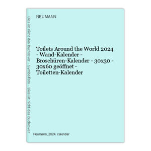 Toilets Around the World 2024 - Wand-Kalender - Broschüren-Kalender - 30x 905629