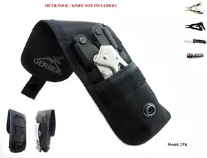 1pc. 2 POCKET GERBER POUCH / SHEATH FOR MP800 MP600, 06, MAGNUM, MUTILTOOL - Picture 1 of 9