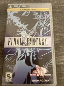 Final Fantasy 1 PlayStation Portable (PSP) 20th Anniversary Complete Manual CIB - Picture 1 of 5