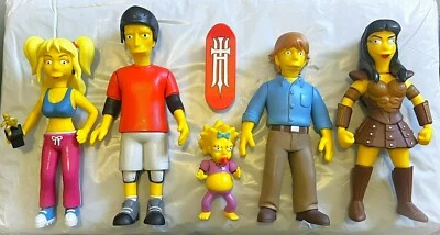 Lote de figuras de acción SIMPSONS 25 ANIVERSARIO MARK HAMILL Britney Spears Xena Foto 1 de 2